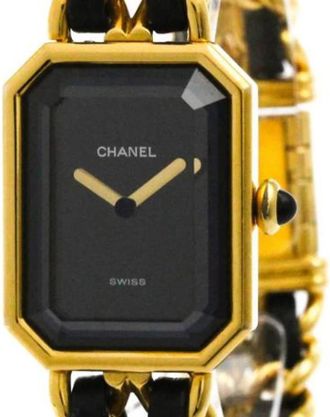 Chanel Pre-owned Watches, female, Black, Size: ONE SIZE Pre-owned Glass Watch