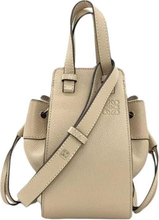 Loewe Pre-owned Bucket Bag - Dames - Vintage Tas - Beige - ONE Size - Leer - Vintage