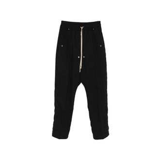 Rick Owens Drawstring Drop-crotch Trousers