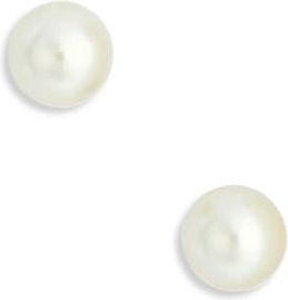Kenneth Jay Lane Freshwater Pearl Stud Earrings in Green at Nordstrom Rack