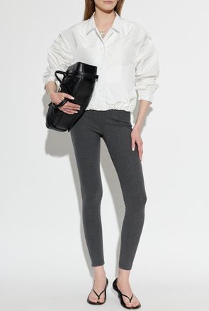 Jil Sander Lightweight Jacket With Drawstring, Womens, White