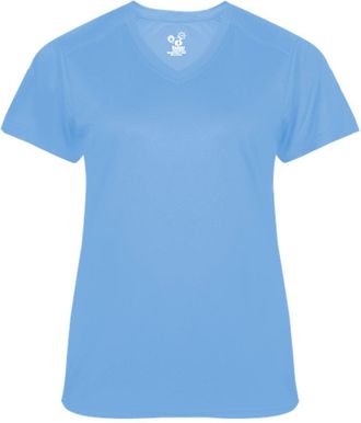 Badger Ultimate SoftLock Womens V-Neck T-Shirt