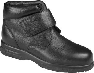 Drew Mens Big Easy Boot - Wide In Black Tumbled Leather
