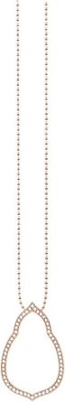 Thomas Sabo Ketting ros&eacute;goud Fatimas Tuin Ke 1379-416-14-L60V - Dames - Kettingen - Roze - ONE Size - Accessoires