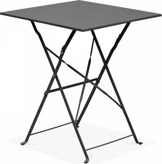 Oviala Oviala - Mesa de jardín plegable tipo bistró Rome