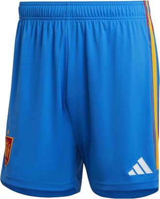adidas Spain 2022 Away Shorts Asia Sizing Blue HE2025