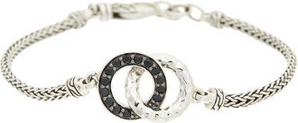 John Hardy Essentials Silver Gemstone Station Bracelet
