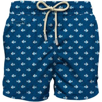MC2 Saint Barth Beachwear, male, Multicolor, Size: S Lighting Micro Fantasy Swimsuit