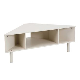 Oviala Mueble para tv efecto madera, 120x55 cm, escandinavo, crema