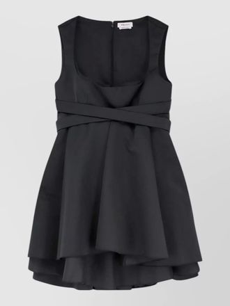 Alexander McQueen taffeta mini dress