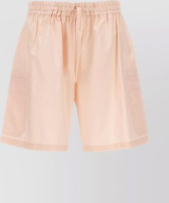 STUDIO NICHOLSON elastic waistband lightweight relaxed fit shorts