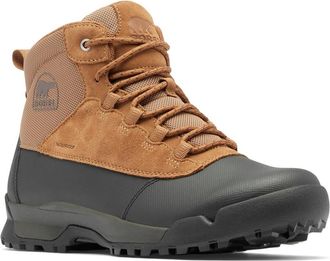 Sorel Buxton Lite Plus Waterproof Boot in Elk/Black at Nordstrom, Size 10.5