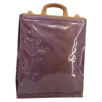 Louis Vuitton Pre-owned Tote Bags, female, Purple, Size: ONE SIZE Pre-owned Patent Leather Tote Bag