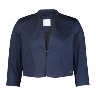 Betty & Co Bolero - Dames - Jassen - Blauw - Maat: S Leer