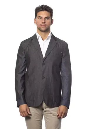 Roberto Cavalli Cotton Men Single Breasted Mens Blazer