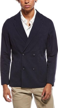 Officine G&eacute;n&eacute;rale Officine Generale Leon Seersucker Jacket