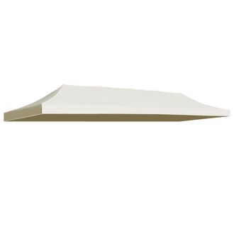 vidaXL Techo De Carpa Para Celebraciones 3x6 M Crema Vidaxl Crema