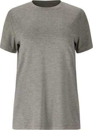 ENDURANCE Alvaly Melange S/S Tee Funktionsshirt f&uuml;r Damen | grau