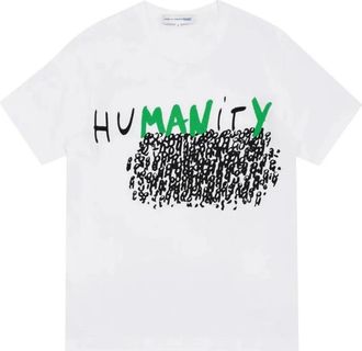 Comme Des Gar&ccedil;ons Printed Logo Tee