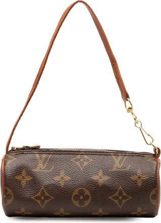 Louis Vuitton 1990-2010 Monogram Papillon Pochette handbag - women - Fabric - One Size - Brown