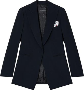Emporio Armani Jackets zwart