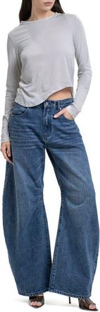 Mother of All Rorri Denim Jeans in Dark Denim at Nordstrom, Size X-Large