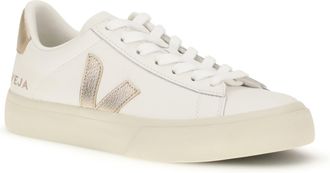 Veja Womens Campo Sneakers Extra-White_platine