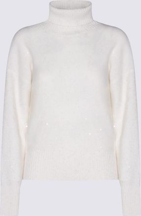 Fabiana Filippi White Wool Knitwear