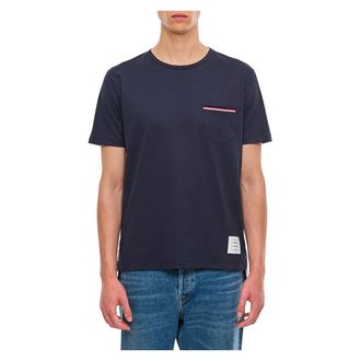 Thom Browne Tricolor Pocket T-Shirt