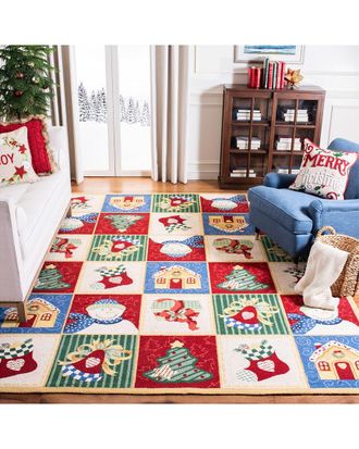 Safavieh Chelsea Snowman Hand Hooked Wool Rug