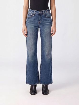 R13 Effie High-Waisted Straight-Leg Cotton Denim Jeans
