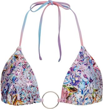 Agua Bendita Lolita bikini (top) - Purple