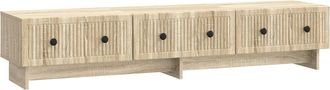 vidaXL Mueble De Tv 147 X 34,5 X 30 Cm Roble Sonoma Vidaxl