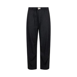 Iceberg Pantaloni con dettaglio logo - - Trousers - Uomo - Grigio - S