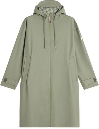 Maison Kitsuné x Hunter hooded rain coat - unisex - Polyester - L - Neutrals