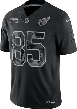 Nike Trey McBride Arizona Cardinals Salute to Service Nike Mens Dri-FIT NFL Limited Jersey in Black | SSLM00AF31-U96