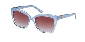 Guess GU7878 92F Womens Sunglasses Blue Size 55
