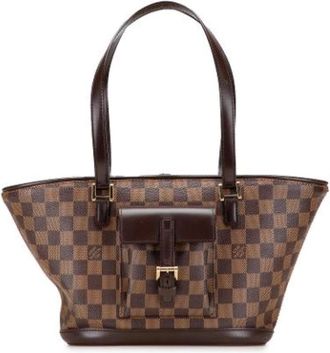 Louis Vuitton Borsa a spalla Manosque PM Pre-owned - - Pre-owned - Donna - Marrone - ONE SIZE