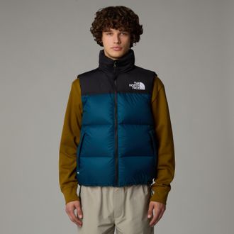 The North Face Mens M 1996 Retro Nuptse Vest - Teal - Size X-Small