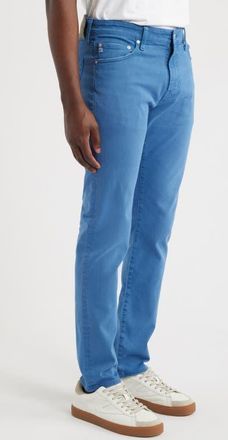 AG - Adriano Goldschmied Tellis Slim Fit Jeans in 7 Years Sulfur Soft Blue at Nordstrom, Size 38 X 32