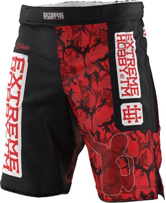 OEM Pantalones Cortos De Lucha Para Ni&ntilde;os Red Warrior 152 Negros