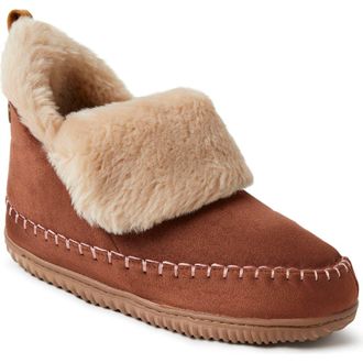 Dearfoams Moritz Bootie Slipper in Potting Soil at Nordstrom, Size 10