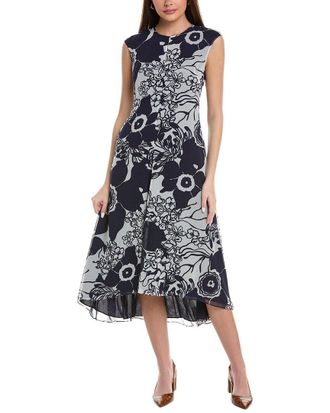 Reiss Becci Floral Printed Midi Dress