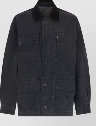 Isabel Marant cotton relaxed-fit single-breasted jacket