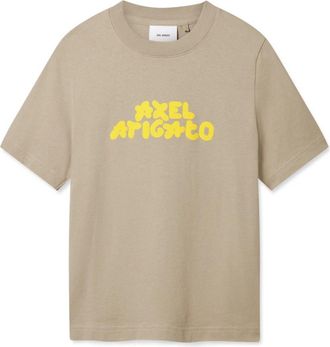 Axel Arigato Bubble T-Shirt - Dames - T-shirts - Groen - XL - Katoen - Tops
