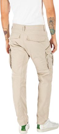 Replay Mens Hose - Beige Cotton - Size 34W/32L