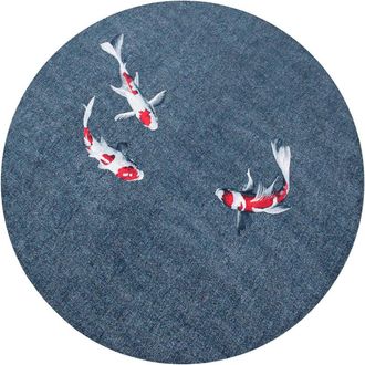 Louis De Poortere Alfombra de poli&eacute;ster multicolor, 240x240 cm