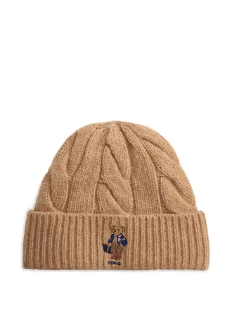 Ralph Lauren Hat Knit Bear Polo Ralph Lauren