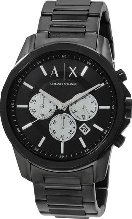 A|X Armani Exchange Banks Chronograph Quartz Black Dial Mens Watch AX1765