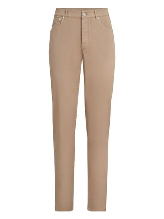 Brunello Cucinelli Slim-Hose aus Baumwolle von Brunello Cucinelli